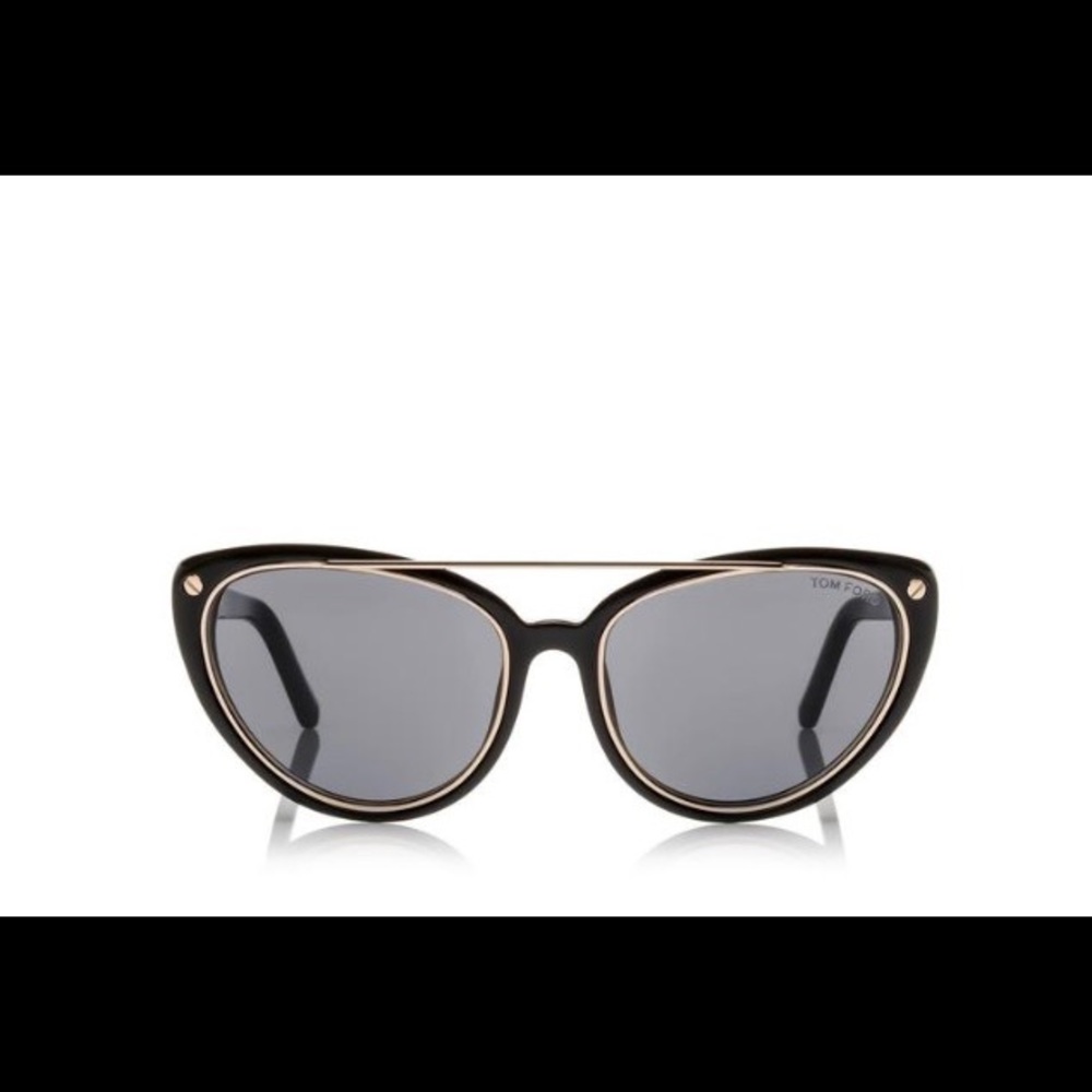 Tom Ford Edita Sunglasses- Black